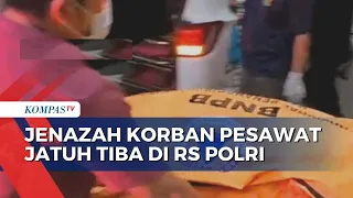 3 Jenazah Korban Pesawat Jatuh di BSD Dibawa ke RS Polri Kramat Jati, Berikut Identitasnya