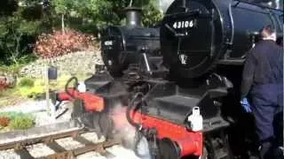 KWVR autumn gala sun 14 oct 12- 41241 & 43106 side by side at oxenhope