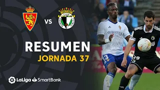 Highlights Real Zaragoza vs Burgos CF (0-0)