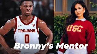 Meet Bronny James Mentor At USC..