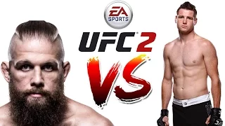 UFC 2 Gameplay Online ● Lentz vs Collard ● Лентз vs Коллард