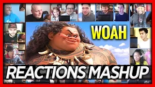 Moana Official Teaser Trailer Reactions Mashup by Subbotin