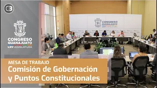 2da. Mesa de trabajo de la Comisión de Gobernación y Puntos Constitucionales 190423