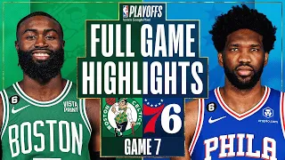 CELTICS vs SIXERS Full Game 7 Highlights | May 14 | NBA Playoff 2023