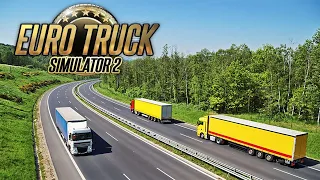 ✅ ProMods 2.50 + карта Польши! Euro Truck Simulator 2! Стрим ЕТС 2!#20/401