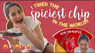 I TRIED THE SPICIEST CHIP IN THE WORLD!! (JOLO CHIP)