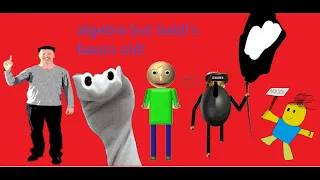 FNF algebra but its baldi's basics old (NO VOICE RESKINS)