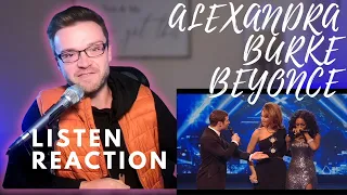 ALEXANDRA BURKE & BEYONCE - LISTEN LIVE XFACTOR - REACTION