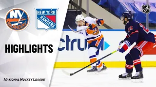 Islanders @ Rangers 2/8/21 | NHL Highlights