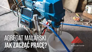 Jak zacząć prace z agregatami malarskimi Bekerfarb? | Poradnik