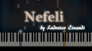 Einaudi - Nefeli - Piano Tutorial (Synthesia)