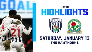 Thomas-Asante stars to continue strong Hawthorns form | Albion 4-1 Blackburn | MATCH HIGHLIGHTS
