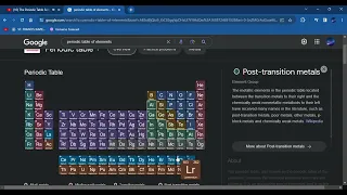 Periodic Table Song but it's google [Credits: AsapSCIENCE]