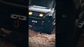 I took my 2020 Mercedes Sprinter van 4x4 off-road.