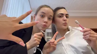 АСМР В ШКОЛЕ 🏫🤡 сняли видео с подписчиком 💞😈 /ASMR IN SCHOOL 🏫🤡