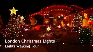 【4K】London Christmas Lights 🎅 Christmas Lights Walking Tour December 2021