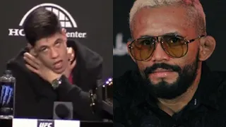 Deiveson Figueiredo tells Brandon Moreno You Throw Up and Your Weak | UFC 270 Press Conference