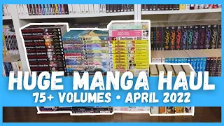 HUGE MANGA HAUL! MORE RARE SERIES | APRIL 2022