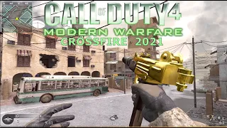 CoD 4: MW Mini-Uzi Multiplayer Gameplay 2021 - Crossfire