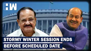 Winter Session of The Parliament Adjourns Sine Die Amid Ruckus | Lok Sabha| Rajya Sabha | PM Modi