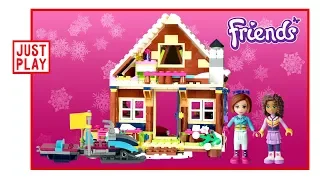 LEGO Friends Горнолыжный курорт: Шале РАСПАКОВКА КРУТОГО КОНСТРУКТОРА ЛЕГО