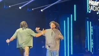 Lil Durk & J Cole Performs "All My Life " For The Very First Time Together (iheart festival 2023)