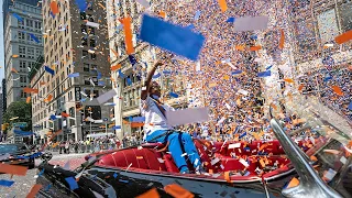 Hometown Heroes celebrated with ticker-tape parade in New York City