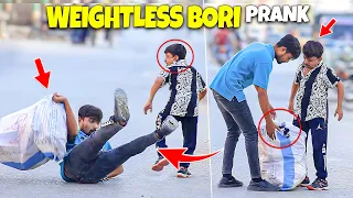 Weightless Bori Prank - Funny Reactions | @NewTalentOfficial