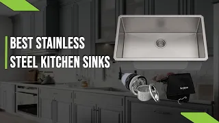 ✅Top 5 Best Stainless Steel Kitchen Sinks in 2023 | Best Kitchen Sink Reviews [Buyer's Guide]