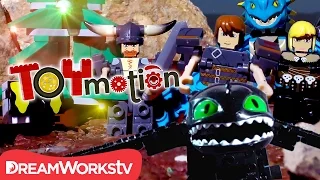 Hiccup & Toothless vs. The Skrill that Stole Snoggletog I TOYMOTION