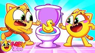 No No Don't Put Toys in The Potty Song 🤭 | Funny Kids Songs 😻🐨🐰🦁 And Nursery Rhymes by Baby Zoo