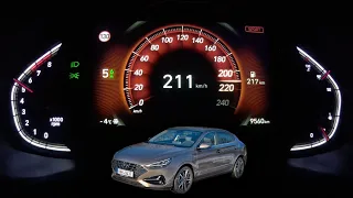 Hyundai i30 Fastback 1,5 T-GDI Mild Hybrid 48V iMT (2021) | top speed & acceleration test