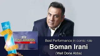 Boman Irani | Best Actor In Comic Role | Zee Cine Awards 2011