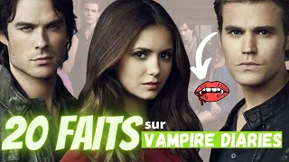 20 CHOSES que vous NE SAVEZ PAS sur la série VAMPIRE DIARIES #faitssur