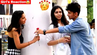 Romantic Closer To Cute Girls Prank 😱 | Girls reaction 🥵 | Harshit PrankTv