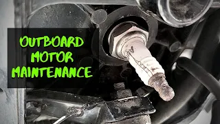 Mercury Outboard Maintenance - DIY - How to Change the Spark Plugs, Lower Unit Oil, and Fuel Filter