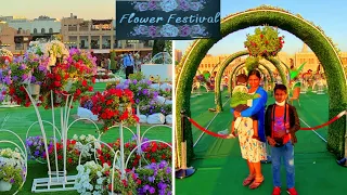 Flower Festival at Souq Waqif, Doha, Qatar – 2021 / Explore Qatar / Trisha’s Dreams