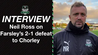Post-Match Reaction: Neil Ross vs Chorley (A)