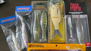 Tackle Warehouse swimbaits and more unboxing!