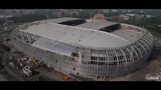 10 ANS : Levée de la toiture du Stade Pierre-Mauroy