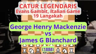 LEGENDARIS 1988, 19 LANGKAH (George Henry Mackenzie vs James G Blanchard)