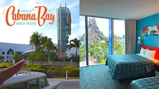 Staying at Universal's Prime Value Hotel Cabana Bay | Standard Tower room with Volcano Bay View Tour