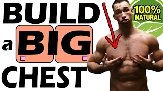 5 Best Exercises to Build a BIG CHEST Fast & Naturally at Home with Dumbbells | for men mass at gym