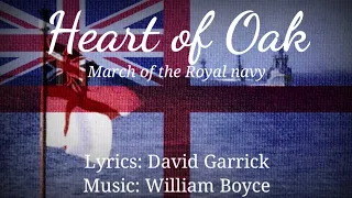 „Heart of Oak” | March of the Royal Navy [+Lyrics]