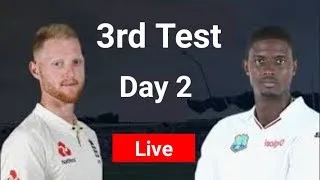 Eng vs Wi Test 2020 Live | England vs West Indies Day 2 3rd Test | Live Eng Vs Wi 2020 | Live Score