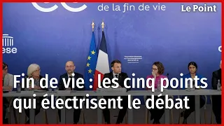 Fin de vie : les cinq points qui électrisent le débat