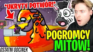 POGROMCY MITÓW w AMONG US - Ukryty POTWÓR! (#16 z ZEBO)