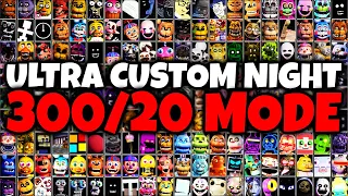 300/20 MODE UPDATE?! ALL FNAF CHARACTERS, SKINS, NEW SHOP,  AND MORE! | ULTRA CUSTOM NIGHT (UCN)