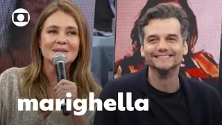 Marighella: Wagner Moura e Adriana Esteves falam sobre sucesso e desafios | Altas Horas | TV Globo