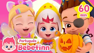 Festa a Fantasia do Dia das Bruxas e mais 👻 | + Completo | Bebefinn em Português - Canções Infantis